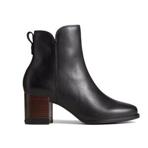 RARE Sperry Seaport Heel Water Resistant Leather Boot